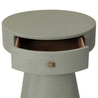 Four Hands Chiro Nightstand in Laurel Sage on white background at Addison West.