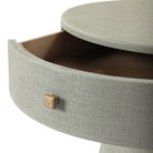 Four Hands Chiro Nightstand in Laurel Sage on white background at Addison West.