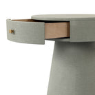 Four Hands Chiro Nightstand in Laurel Sage on white background at Addison West.