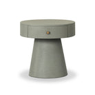 Four Hands Chiro Nightstand in Laurel Sage on white background at Addison West.