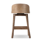 Four Hands Cloris Swivel Counter Stool in Thames Cream on white background at Addison West.