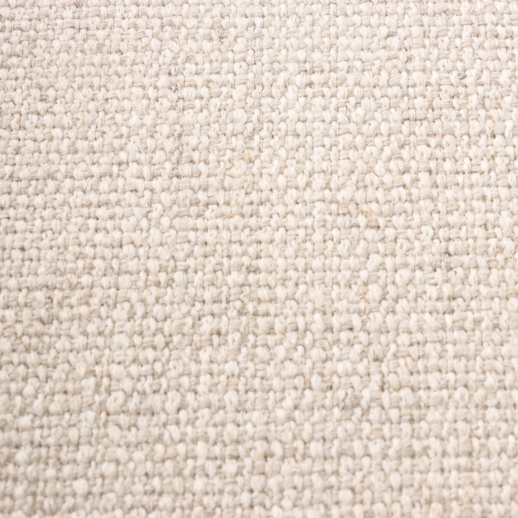 Close up of Four Hands Cloris Swivel Counter Stool in Thames Cream on white background at Addison West.