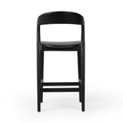 Four Hands Counter Stool in Sonoma Black on a white background at Addison West