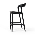 Four Hands Counter Stool in Sonoma Black on a white background at Addison West