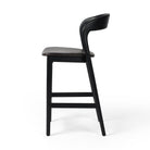Four Hands Counter Stool in Sonoma Black on a white background at Addison West