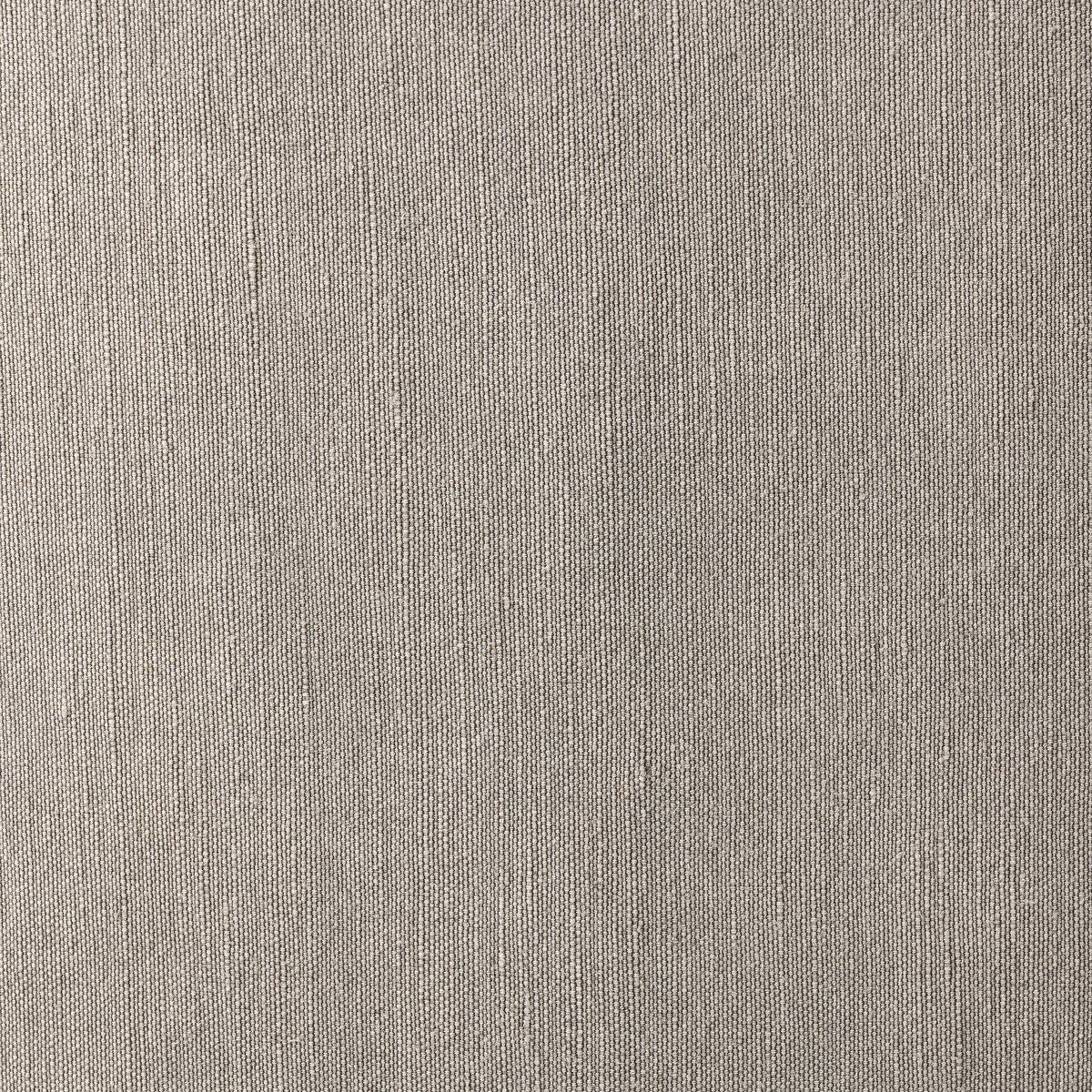 Close up of Four Hands Cove Dining Chair With Casters in Heather Twill Stone on a white background