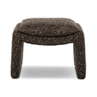 Four Hands Daniel Ottoman in Ivan Granite on a white background at Addison West