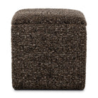 Side of Four Hands Daniel Ottoman in Ivan Granite on a white background at Addison West