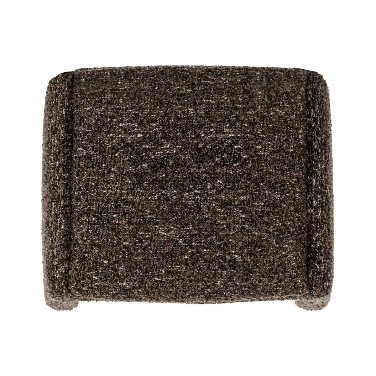 Top of Four Hands Daniel Ottoman in Ivan Granite on a white background at Addison West