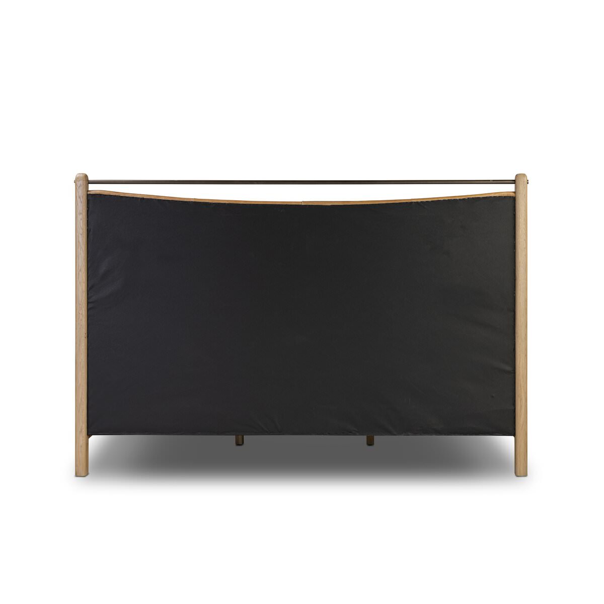Back of Four Hands Dina Bed in Sonoma Chestnut, King on a white background at Addison West
