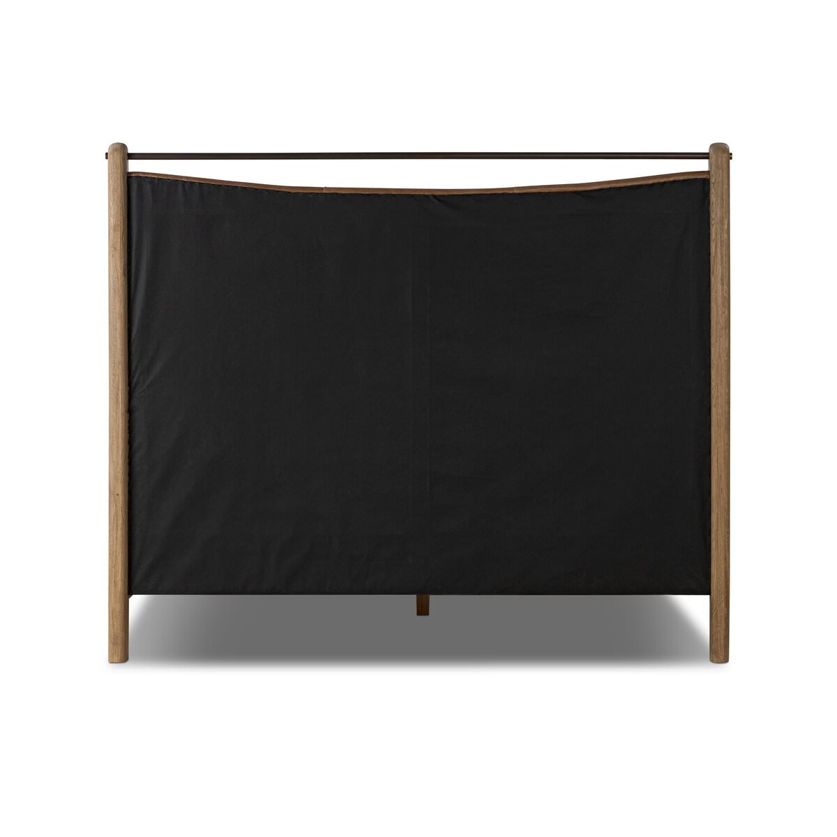 Back of Four Hands Dina Bed in Sonoma Chestnut, Queen on a white background at Addison West