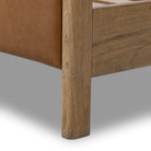 Close up of Four Hands Dina Bed in Sonoma Chestnut, Queen on a white background at Addison West