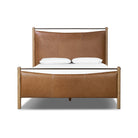 Four Hands Dina Bed in Sonoma Chestnut, Queen on a white background at Addison West