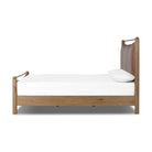 Four Hands Dina Bed in Sonoma Chestnut, Queen on a white background at Addison West