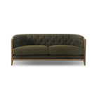 Four Hands Ellsworth Sofa in Sutton Olive on a white background at Addison West