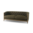 Four Hands Ellsworth Sofa in Sutton Olive on a white background at Addison West