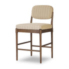 Four Hands Esther Bar & Counter Stool in Lavon Flint on a white background at Addison West