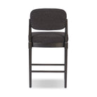 Four Hands Esther Counter Stool in Antwerp Noir on white background at Addison West.
