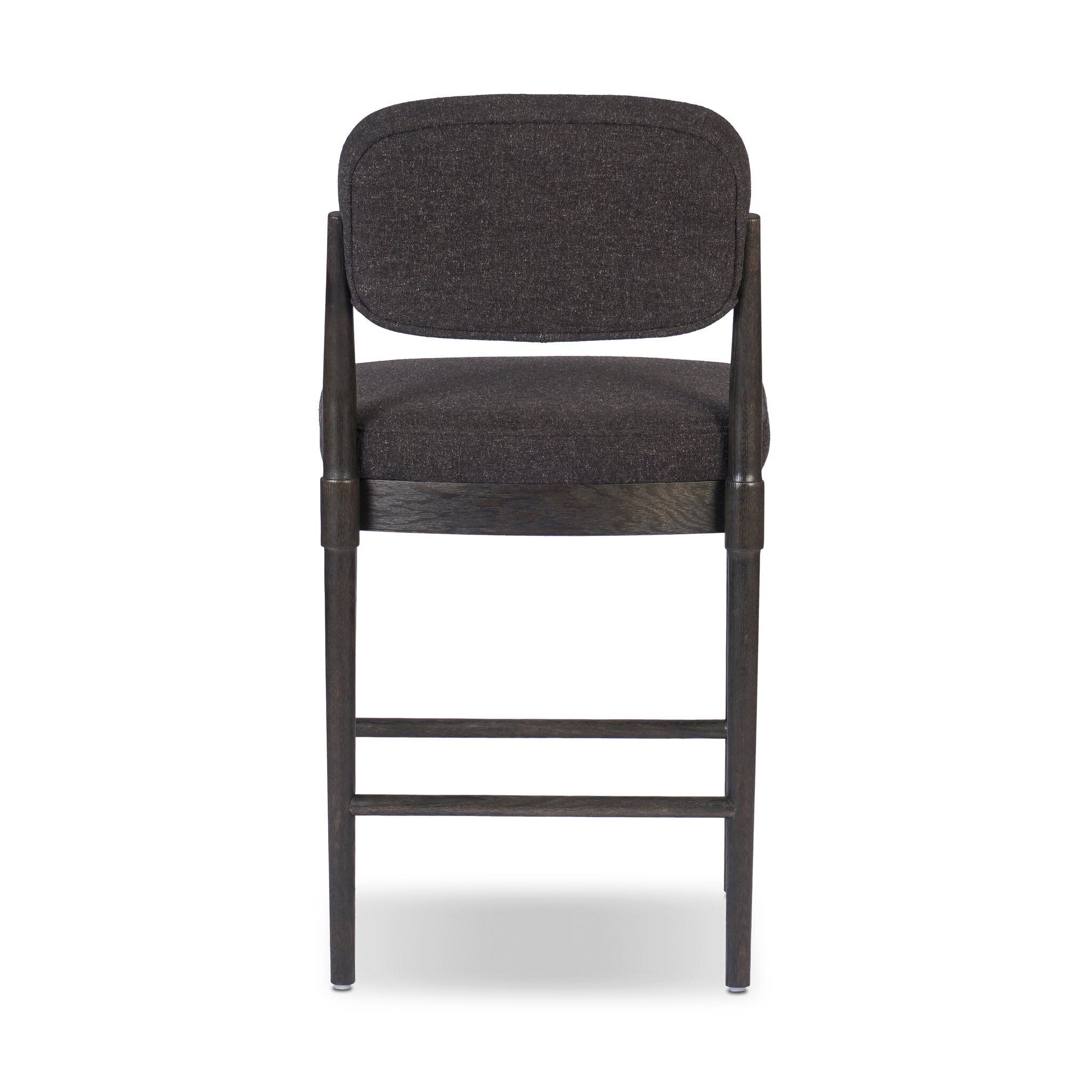 Four Hands Esther Counter Stool in Antwerp Noir on white background at Addison West.