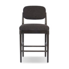 Four Hands Esther Counter Stool in Antwerp Noir on white background at Addison West.