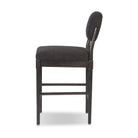 Four Hands Esther Counter Stool in Antwerp Noir on white background at Addison West.