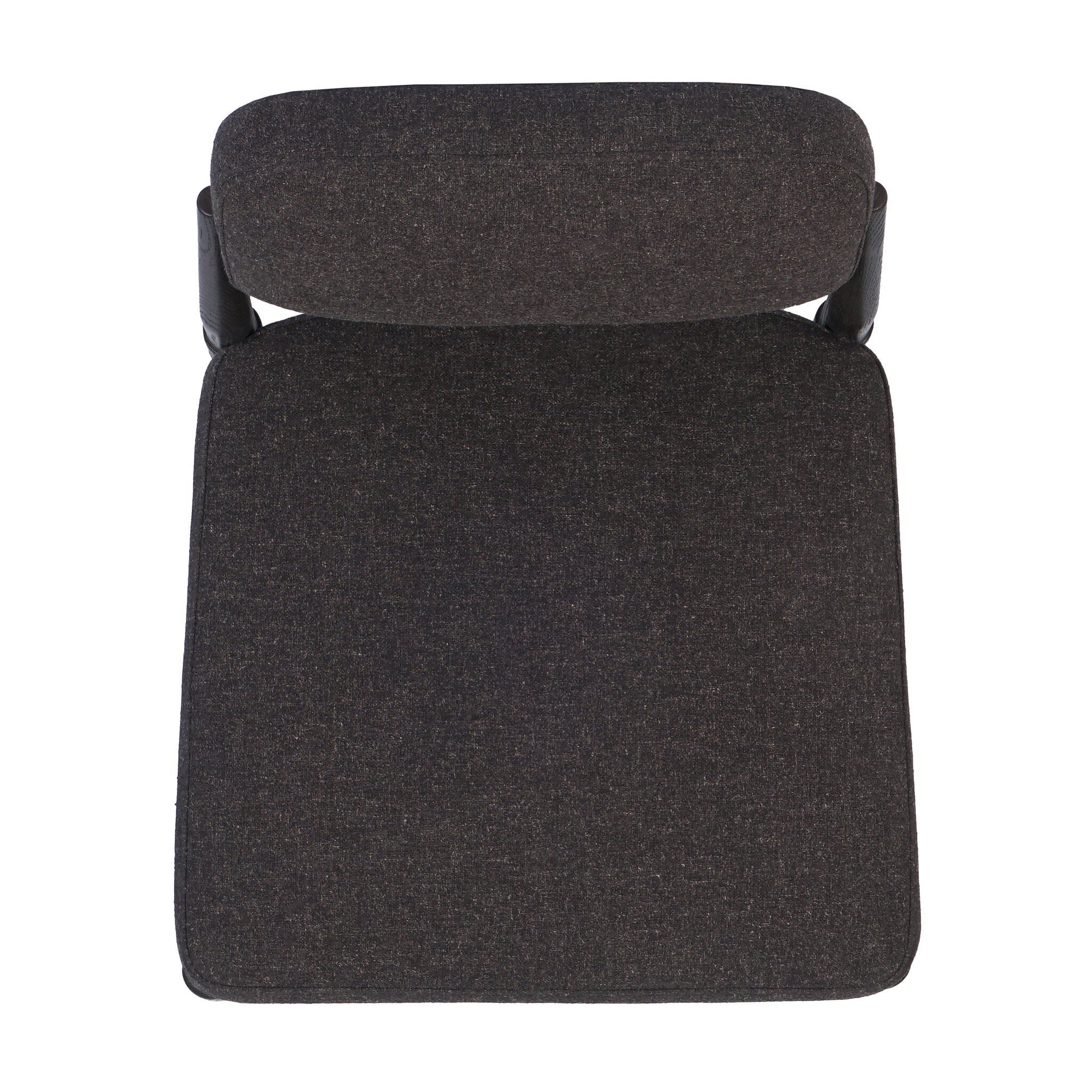 Close up of Four Hands Esther Counter Stool in Antwerp Noir on white background at Addison West.