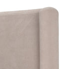 Four Hands Fane Bed in Crypton Holland Sand, Queen on white background at Addison West.