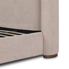 Four Hands Fane Bed in Crypton Holland Sand, Queen on white background at Addison West.