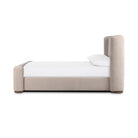 Four Hands Fane Bed in Crypton Holland Sand, Queen on white background at Addison West.