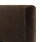 Four Hands Fane Bed in Crypton Surrey Mink, Queen on white background at Addison West.
