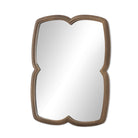 Four Hands Floret Mirror in Cocoa Oak on a white background at Addison West