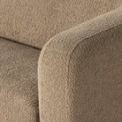 Four Hands Gidget Sofa in Sheepskin Camel on white background at Addison West.