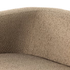 Four Hands Gidget Sofa in Sheepskin Camel on white background at Addison West.