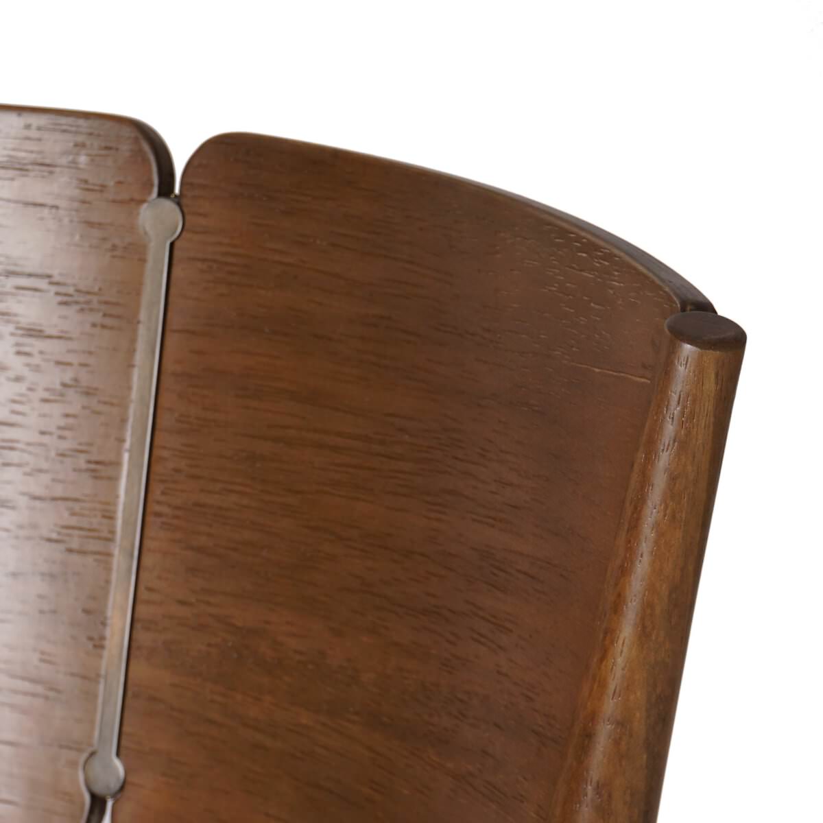 Close up of Four Hands Grady Counter Stool in Alcala Taupe on a white background at Addison West