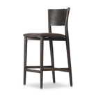 Four Hands Grady Counter Stool in Antwerp Noir on a white background at Addison West