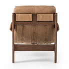 Back of Four Hands Halston Chair in Palermo Drift on a white background at Addison West