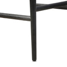 Four Hands Jessen Counter Stool in Gibson Black on white background at Addison West.