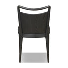 Four Hands Jessen Dining Chair Gibson in Black on white background at Addison West.