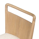 Four Hands Jessen Dining Chair Gibson in Charter Oatmeal on white background at Addison West.