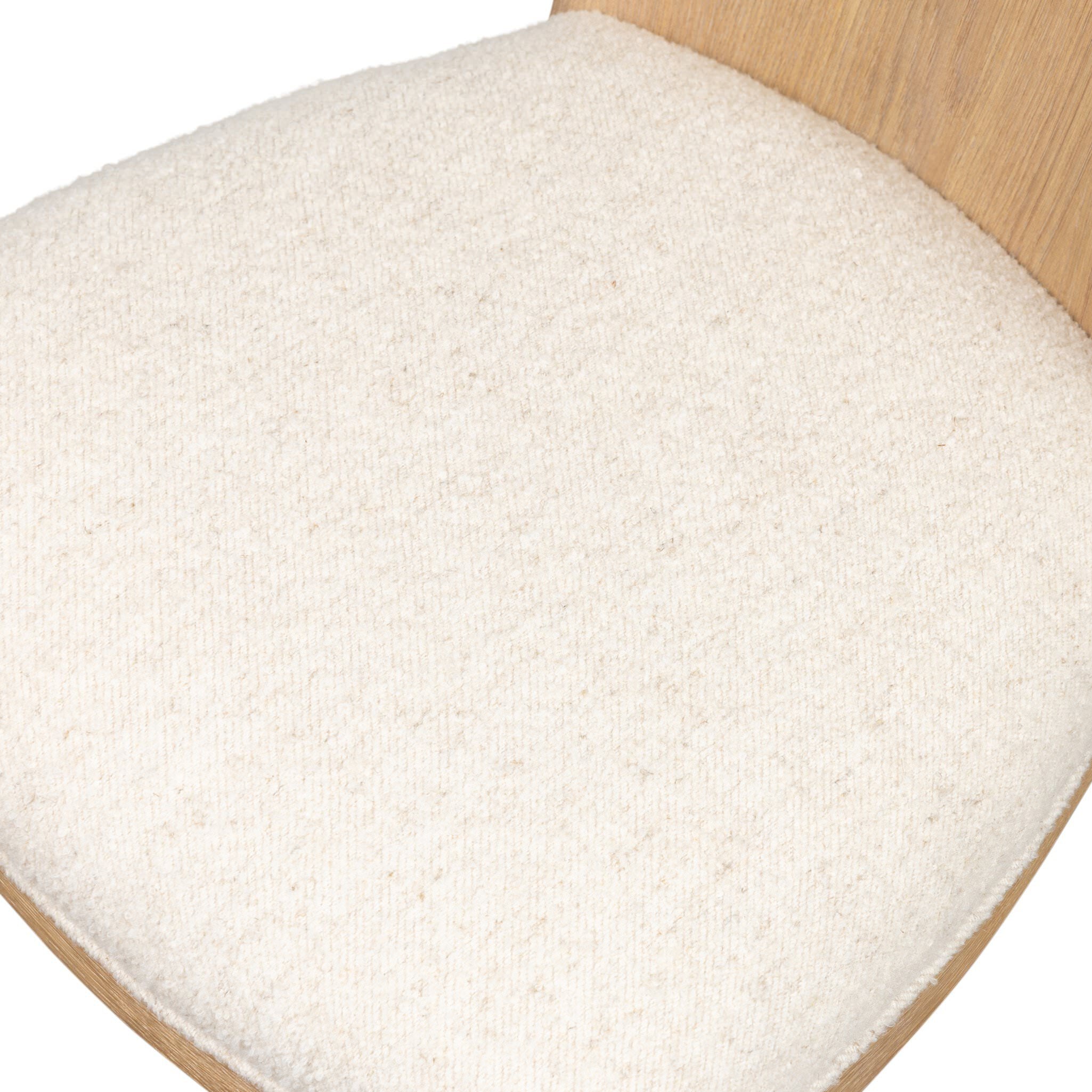 Four Hands Jessen Dining Chair Gibson in Charter Oatmeal on white background at Addison West.
