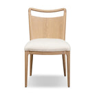 Four Hands Jessen Dining Chair Gibson in Charter Oatmeal on white background at Addison West.
