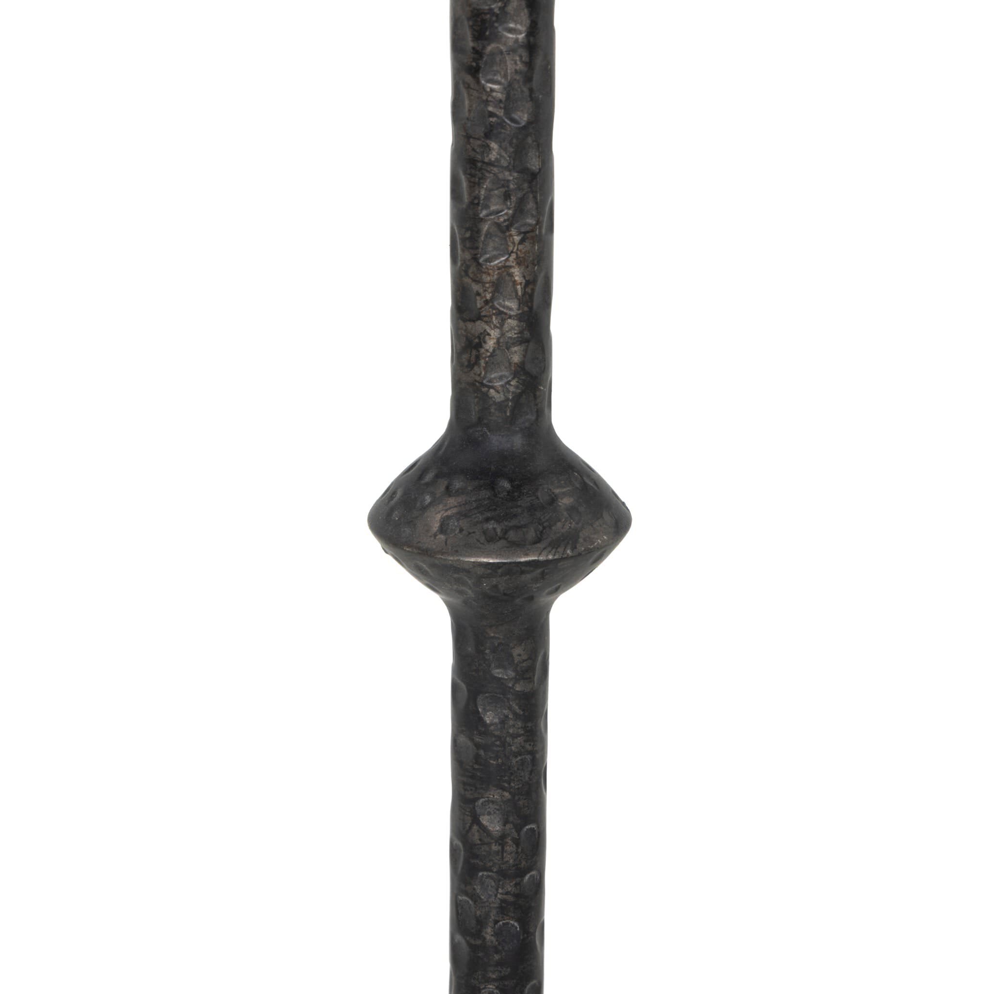 Four Hands Jocelyn End Table in Cordovan Marble on white background at Addison West.