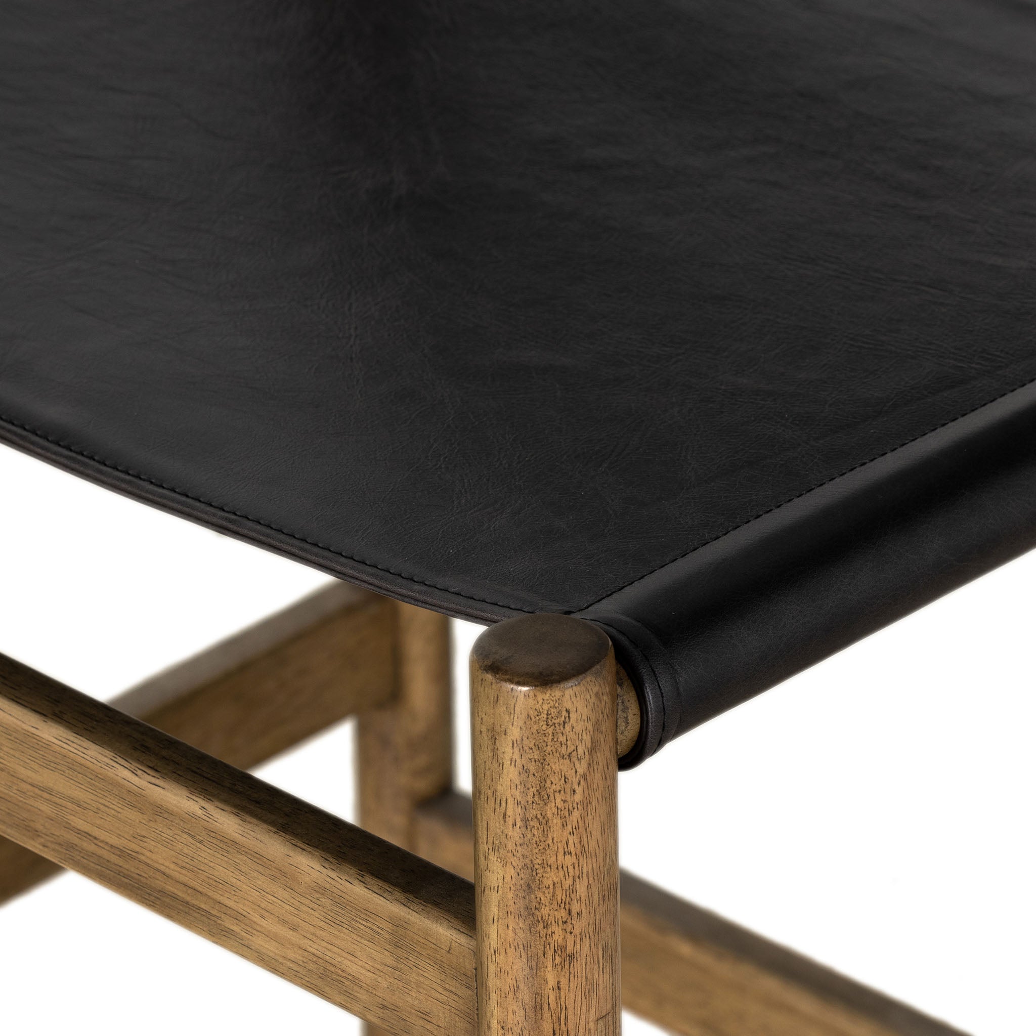 Four Hands Kena Bar Stool In Sonoma Black