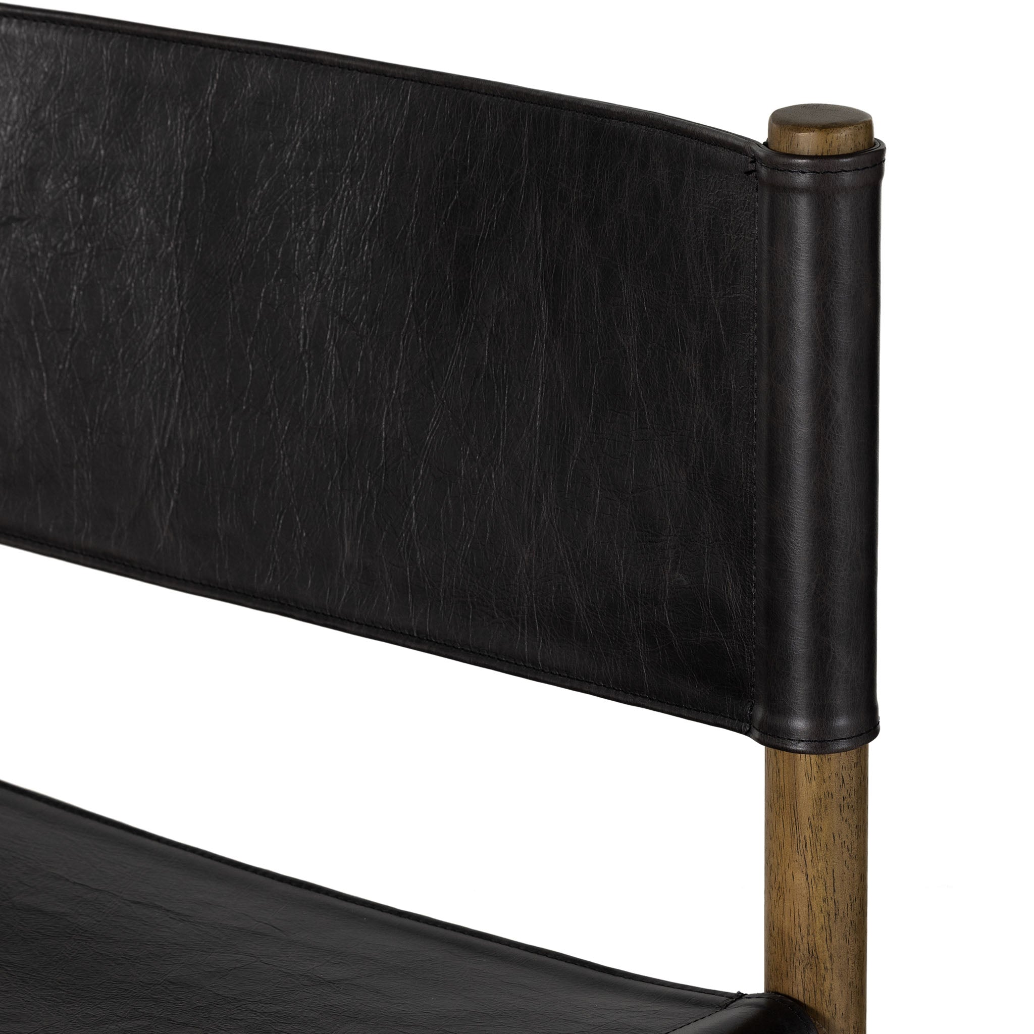 Four Hands Kena Bar Stool In Sonoma Black - Addison West 