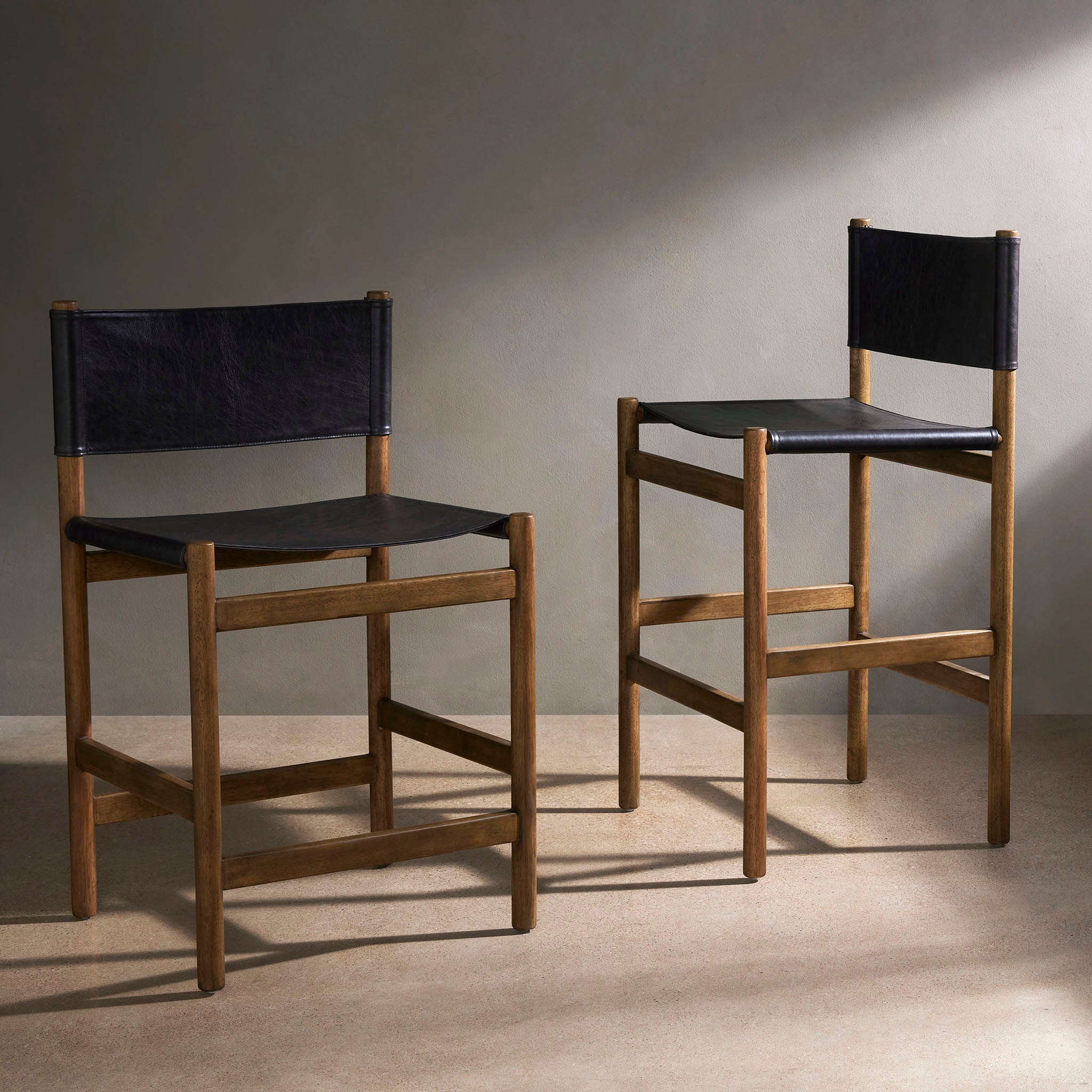 Four Hands Kena Counter Stool in Sonoma Black – Addison West