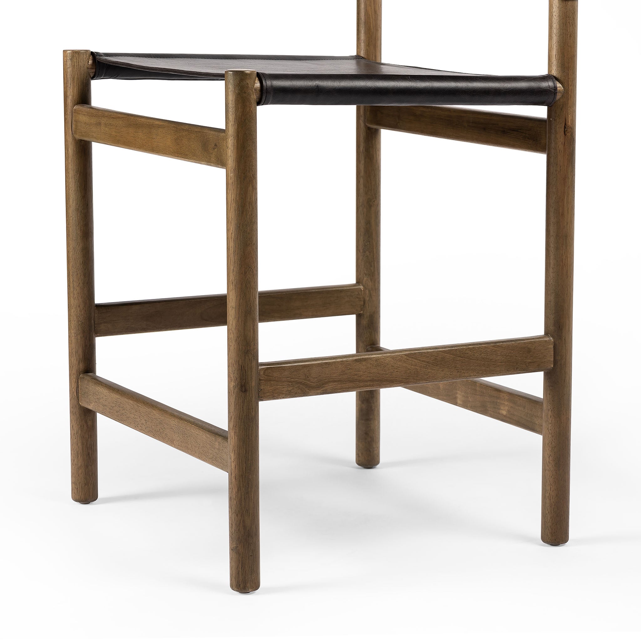 Four Hands Kena Counter Stool In Sonoma Black - Addison West 