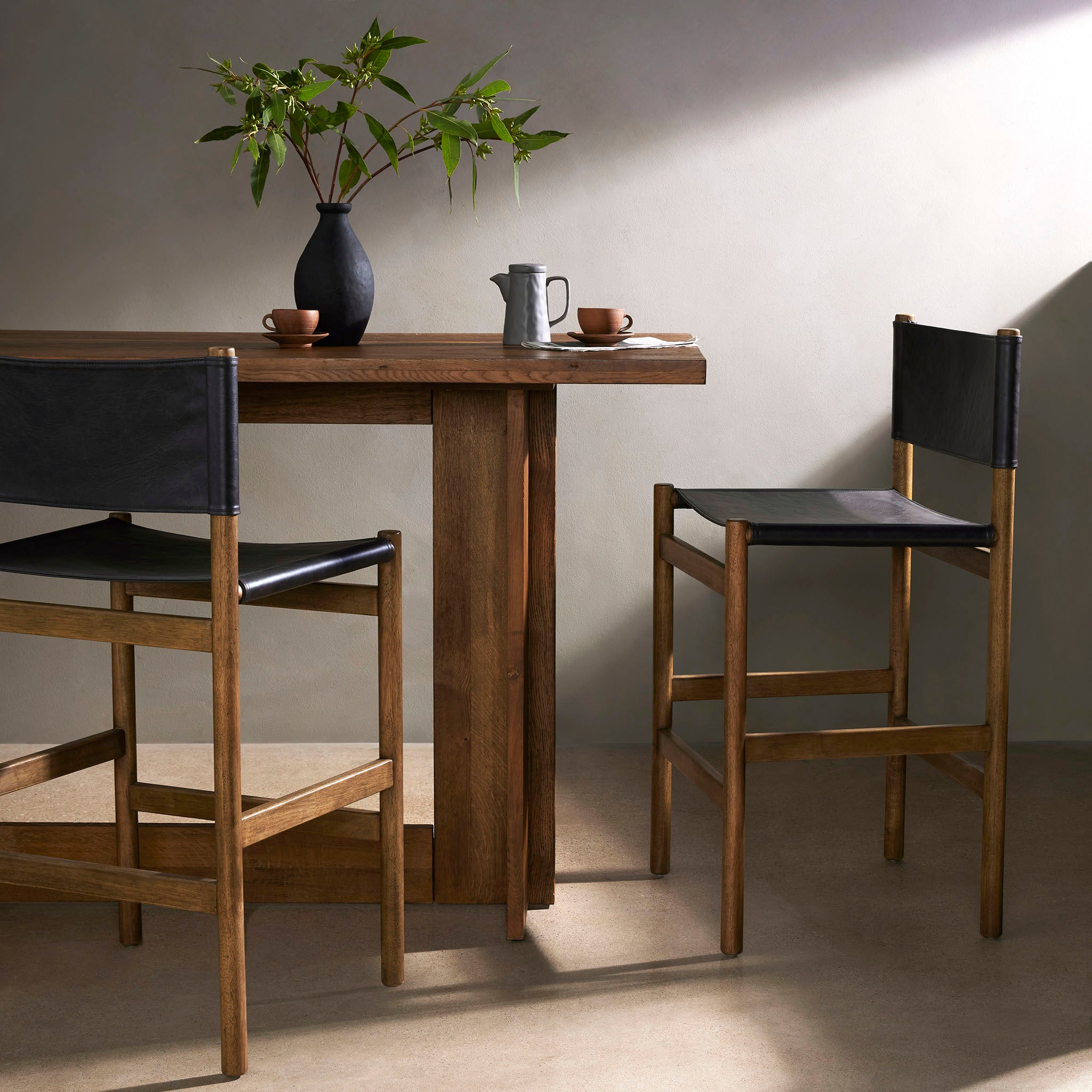 Four Hands Kena Counter Stool in Sonoma Black – Addison West