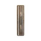 Four Hands Kenji Sconce in Clear Reeded Glass on a white background at Addison West