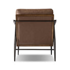 Four Hands Kennedy Chair in Maestro Cigar on white background at Addison West.