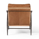 Four Hands Kennedy Chair in Palermo Cognac on white background at Addison West.
